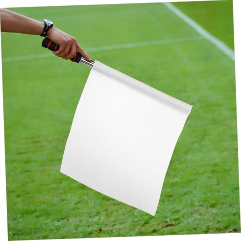 Kisangel Track and Field Referee Flag Set with Lightweight Pole and Sponge Handle for Outdoor Sports Soccer Volleyball Officials Hand Signal Flags in Saudi Arabia