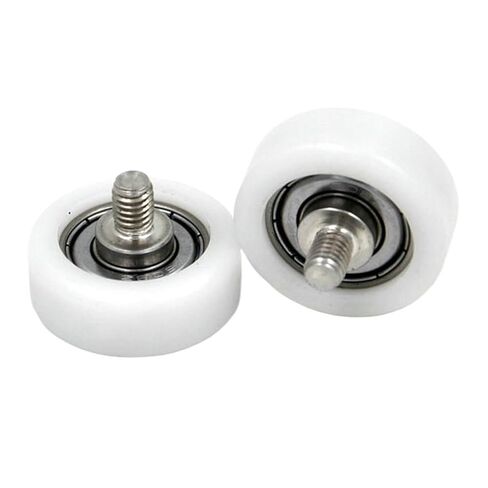 5PCS BS60830-11C1L8M6 Diameter 30mm Plastic Bearing 30x11mm Installation Clearance 1mm POM Coated Door and Window Cash Box Roller in Saudi Arabia