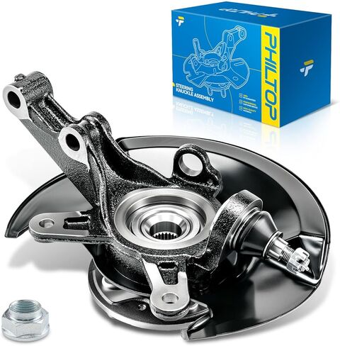 PHILTOP 1PC Steering Knuckle & Wheel Bearing Hub Assembly Replacement for 2011-2018 1500, 2003-2010 Ram 1500, 2019-2021 1500 Classic,Front Right Replaces 698238 in Saudi Arabia