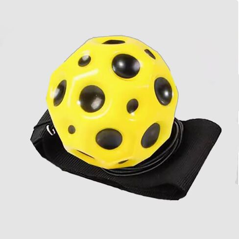 Ultra High Bounce Ball - Lunar Crater Bounce Ball, High Rebound Galaxy Theme - Easy to Grasp and Grab Gift - Indoor and Outdoor Use in Saudi Arabia