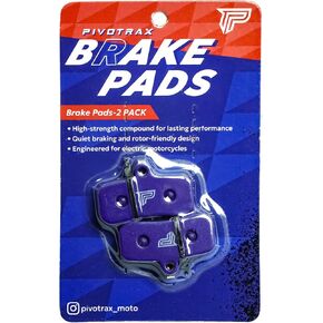 PIVOTRAX Electric Bike Brake Pads (2 Pcs) – Fits Sur-Ron Light Bee S/X (LBS, LBX), Talaria Sting R MX3/MX4, Segway X160/X260, Altis Sigma – High Performance for Front or Rear Use in Kuwait