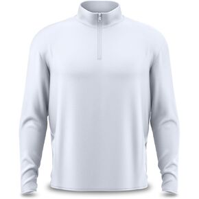 Bogey Bros Mens Q Zip Golf Shirt, Long Sleeve 4 Way Stretch, Moisture Wicking, UPF 50, Athletic Fit in Kuwait