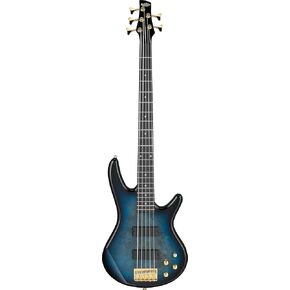 Ibanez GSR205PC GIO 5-String Bass Guitar, Purpleheart Fingerboard, Transparent Marine Burst in Kuwait