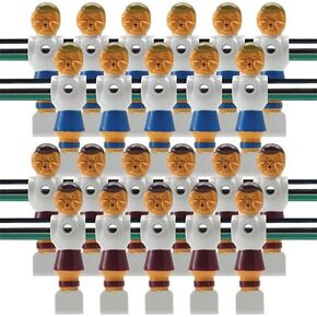 22 رجل من الطراز القديم باللونين الأحمر والأزرق in Kuwait