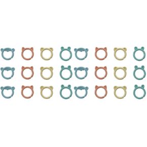 Ingenuity Sheppy's Squad Toy Links for Newborn and Up, 12 Links, Plant-Based and BPA-Free Materials, Multi-Texture (Pack of 2) in Saudi Arabia