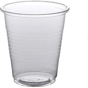Bluetable 5 oz Cups Disposable Plastic Bulk 2400 Case – Small Medicine Cups 5 Ounce Bathroom Cups Translucent cup 5 oz. Water Dispenser Clear Drinking Cup [2400 Pack/Case] in Saudi Arabia
