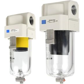 1 قطعة فلتر فصل الماء الزيتي AFM20 AFM30 AFM40 AFD40 فلتر عالي الدقة لتصفية شوائب الزيت والماء والغبار (AFD40-04D) in Kuwait