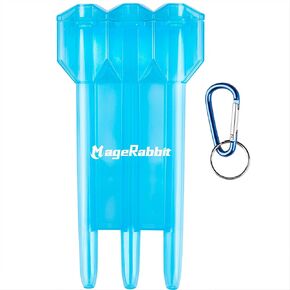 Dart Case for 3pcs, Portable Darts Storage Box with Secure Locking Clasp, Lightweight Protective Dart Wallet Holder for Soft Tip & Steel Tip,Darts Accessories(Blue) in Kuwait