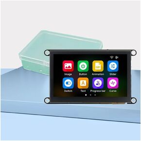 ESP32-S3 8M PSRAM 4M Flash 4.3-inch IPS 480 * 272 LCD Display Module with WiFi and Bluetooth, Compatible for Auduino/Micropython/ESP(IPS Capacitive Touch) in Saudi Arabia