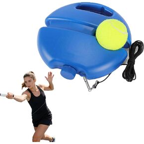 2026 Upgraded Solo Tennis Trainer Rebound Ball, Portable Tennis Trainer for Home Use, Multifunctional Tennis Solo Practice Kit, Suitable for Beginners to Train in Saudi Arabia