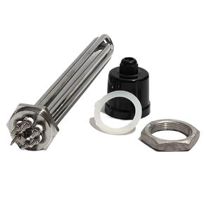 1.5" BSP Water Heater Element - 304 Stainless Steel, 3-12KW, Dual Voltage 220V/380V(Only Heater,380V-12KW 355mmL) in Kuwait