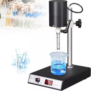 High-Speed Homogenizer 300-23000 RPM - Adjustable Laboratory Emulsifier for Emulsions, Cell Dispersion, & Efficient Mixing for Research & Industrial Applications in Kuwait