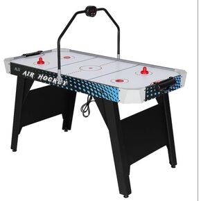 طاولة هوكي هوائية مقاس 54 بوصة مع تسجيل إلكتروني LED ومحرك قوي، طاولة ألعاب كبيرة لغرفة الألعاب، المنزل والمكتب، لعبة الهوكي للأطفال والكبار in Kuwait