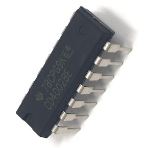 CD4002BE CMOS مزدوج 4 مداخل ولا بوابة صديقة للوحة التجارب (عبوة من 5 قطع) in Kuwait