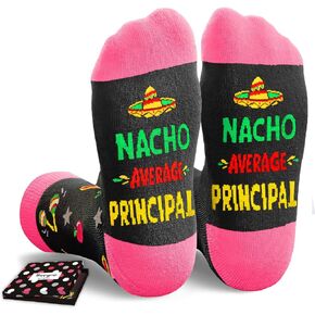 HAPPYPOP Teacher Gifts With Keychain - 2025 Teacher Appreciation Gifts Thank You Last Day of School Socks For Women Men in Kuwait