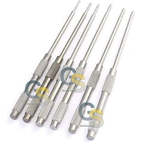 G.S Set of 6 Bone Spreading OSTEOTOMES W/Adjustable Stops in Kuwait