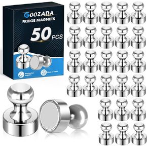 20 حزمة مغناطيس قوي للثلاجة، مغناطيس الثلاجة النيوديميوم، مغناطيس للكبار للمسح الجاف، خزائن السبورة البيضاء، المطبخ، المنزل، المكتب، الفصول الدراسية، أسود in Kuwait