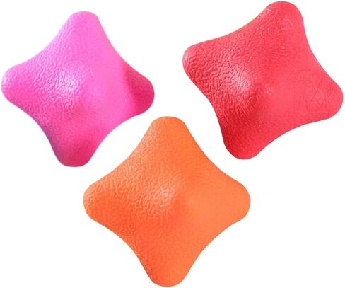 Toyvian 6 Pcs Agility Reaction Reflex Balls Bounce Ball Training Pack for Hand Eye Coordination Sports Workout Indoor Outdoor in Saudi Arabia
