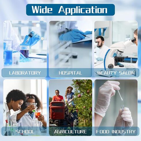 VM-500-2P Microplate Oscillator, Laboratory Micro Plate Shaker with 2 Plate, Adjustable Speed 100-1200rpm, Horizontal Gyration Amplitude 4mm, for 96-Well Plate, ELISA Plate, Tissue Culture Plate in Kuwait