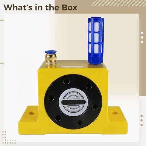Gt-16 هزاز توربيني هوائي، قوة 130-1150N قابلة للتعديل، هيكل من سبائك الألومنيوم، صامت للقادوس، طاولة هزازة in Saudi Arabia