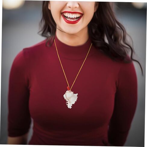 Milisten Natural Conch Shell Whistle 3.74 Inch Handmade Sea Shell Horn for Musical Performance Outdoor Activities Beach Theme Party Wedding Decor in Kuwait