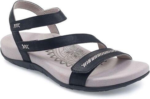 AETREX للسيدات Gabby Gabby Strapty Strappy Standals أسود in Kuwait
