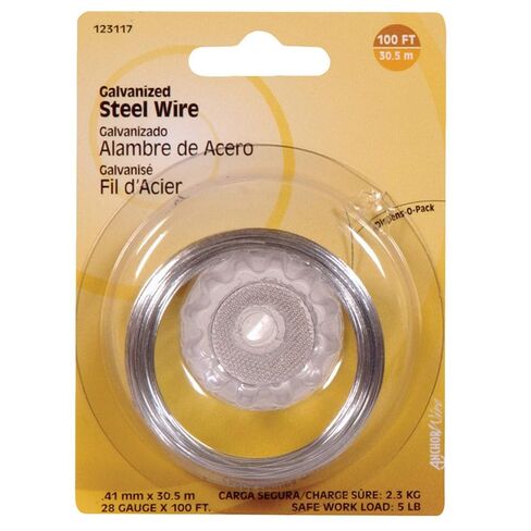 Hillman 100 ft. L Galvanized Steel 28 Ga. Wire in Kuwait