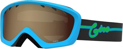 خوذة Giro Launch CP Youth للتزلج على الجليد مع نظارات مطابقة أسود/أزرق نيون XS (48.5-52 سم) in Saudi Arabia