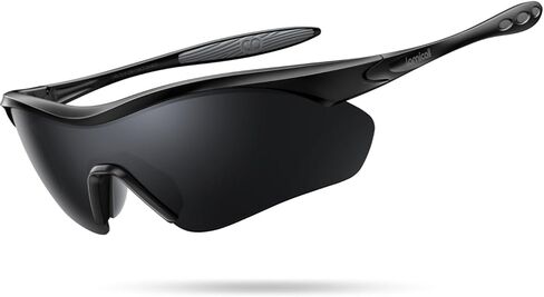 Lamicall 22g Polarized Sports Sunglasses - UV400 Protection Men Women Sun Glasses for Running Cycling Fishing Golf Driving in Saudi Arabia