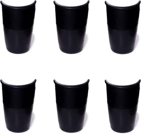 OKKO Billiard Pool Table Heavy Duty Rubber Pockets, Set of 6 in Saudi Arabia