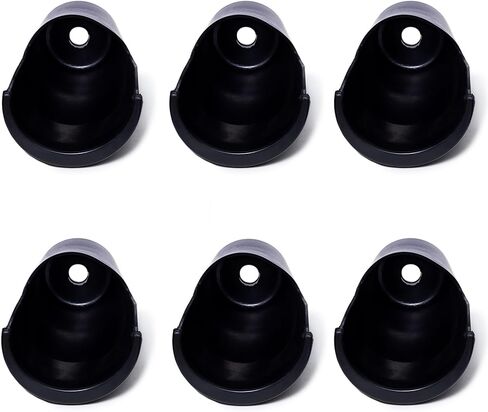 OKKO Billiard Pool Table Heavy Duty Rubber Pockets, Set of 6 in Saudi Arabia