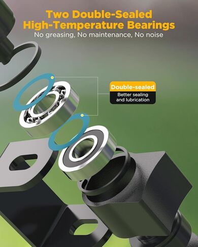 مفصلات بوابة قابلة للحام للبوابات المعدنية - لحام شديد التحمل على المفصلة بأحدث طراز محامل مختومة، مفصلات بوابة قابلة للتعديل للحام على بوابة مشاة للمركبات من الحديد أو الفولاذ الأكبر حجمًا (4 عبوات) in Kuwait