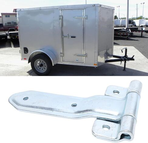 Weld on Hinges, Metal Trailer Gate Hinge for 8in Trailer Doors, Heavy Duty Design for Enclosed Cargo and RV Trailers in Kuwait