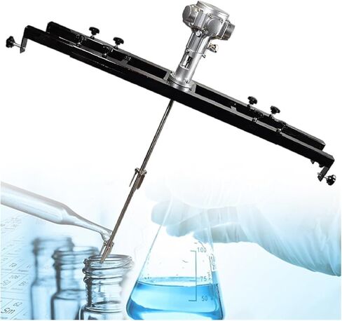 Paint Stirring Machine Bracket, Stirring Pneumatic Industrial Shaker, Adjustable Size, for Slightly Viscous Solution,3 Cylinder,Cylinder in Kuwait