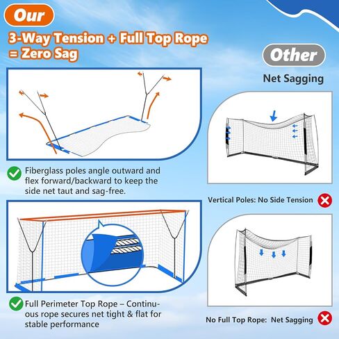 Soccer Goal 12 * 6 ft in Kuwait