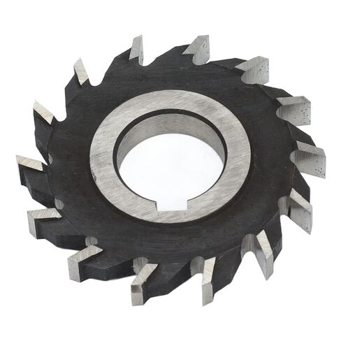 قاطعة طحن ذات وجه فولاذي عالي السرعة، قرص مطحنة مستقيم 14 سنًا، أداة حفر دقيقة بقطر 63 مم لتشغيل المعادن، مع تصميم لامع ومنخفض المقاومة in Kuwait