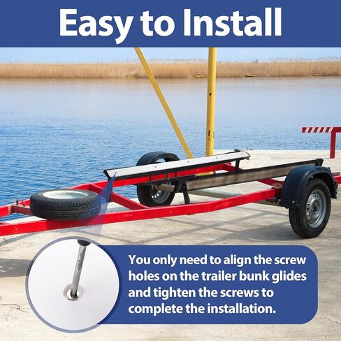 4 عدة مزلقات بطابقين للمقطورة، وسائد منزلقة لمقطورة القارب شديدة التحمل، ولوحة توجيه انزلاقية أكثر سلاسة للقارب مع براغي للتشغيل والتحميل بشكل أسهل in Kuwait