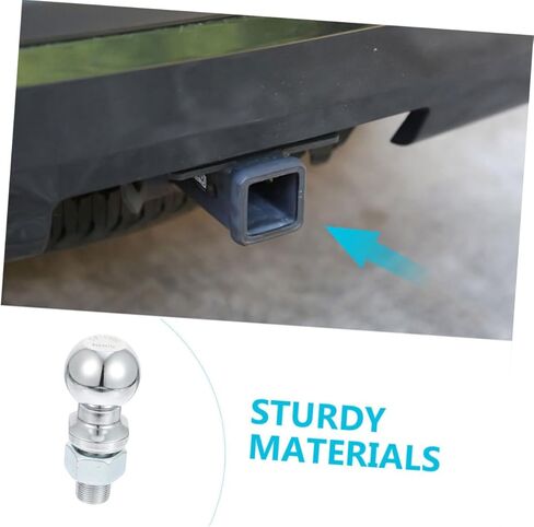 DECHOUS Trailer Hitch Ball Connector Durable Tow Ball for Utility Trailers Boat Trailers and Campers Easy Installation Secure Fit for Hitch Types in Saudi Arabia