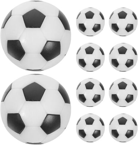 Beaupretty 10 Pcs Foosball Table Replacement Balls, 22mm Mini Soccer Balls, Plastic, Multi-Color, for Tabletop Game, Recreation Room, Kids Party Present in Saudi Arabia