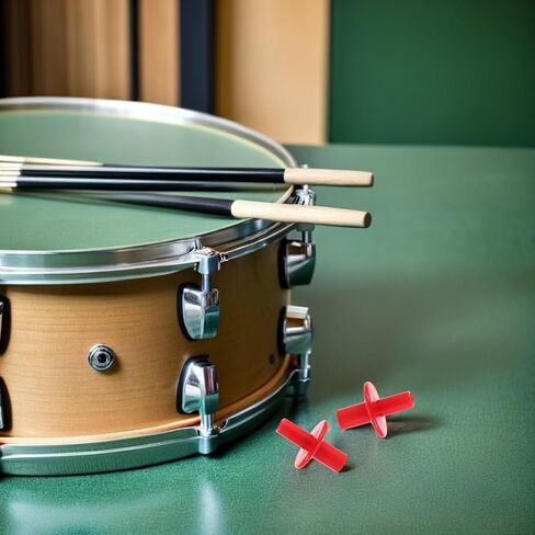 3 قطعة أكمام صنج بلاستيكية حمراء مزدوجة الأطراف ملحقات عالمية عالية القبعة أكمام حامية طبل أجزاء الأجهزة للمدرجات والتركيبات in Kuwait