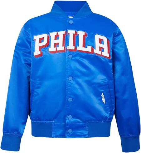 Pro Standard Big Kids NBA Classic Chenille Satin Jacket in Saudi Arabia