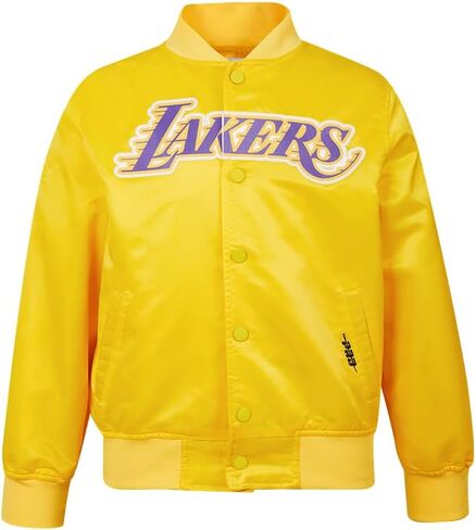 Pro Standard Big Kids NBA Classic Chenille Satin Jacket in Saudi Arabia