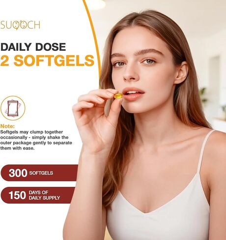 مستخلص الثوم المسن - 300 عدد 10000 مجم من مكملات الثوم المسنة للصحة اليومية وروتين صحة القلب والأوعية الدموية، غير معدلة وراثيًا، كبسولات هلامية طبيعية بالكامل، عافية مضادة للسموم النقية in Kuwait