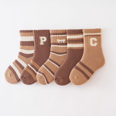 Children's Hiking Socks for Toddlers Boys Girls Winter Warm Thick Insulated Boot Liners Crew Socks 11 Pairs Breathable Anti-Odor in Kuwait