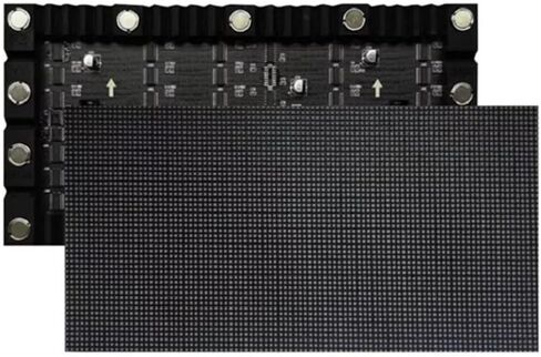 P5 indoor 64x32 pixels soft LED display flexible led module Support Customize Round Video Wall 320x160mm in Saudi Arabia