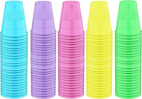 أكواب أسنان للاستعمال مرة واحدة |1000 عبوة| أكواب بلاستيكية زرقاء سعة 5 أونصة للاستعمال مرة واحدة، أكواب حمام بلاستيكية، أكواب صغيرة للاستعمال مرة واحدة، للطب والماء وكوب شطف الفم وأكواب غسول الفم وأكواب بلاستيكية - أزرق in Kuwait