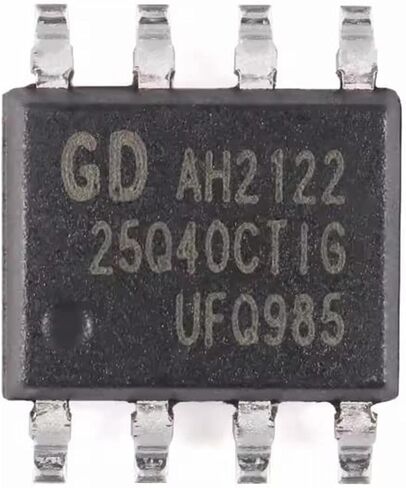 GD25 GD25Q40CTIG 25Q40CTIG 25Q40CT SOP-8 SOP8 4M-bit 3.3V المسلسل فلاش IC رقاقة 5 قطعة in Kuwait