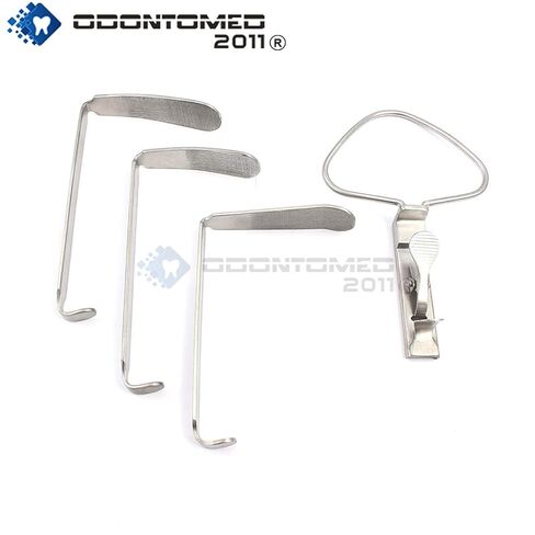 OdontoMed2011 Mcivor Mouth Gag 5.75" Complete with Frame & 3 Tongue Blades in Saudi Arabia