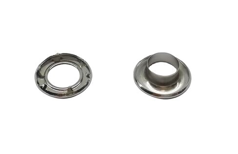 316 Stainless Steel Rolled Rim Grommet and Spur Washer Set – 1/2" Inner Diameter, Heavy-Duty Marine Grade Rustproof Eyelets, 50 Sets for Tarps, Canvas, Leather, Outdoor & Industrial Use in Kuwait