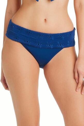 Bleu Rod Beattie Eyes Wide Open Fold Over Pant Bottom Navy, Navy, 8 in Saudi Arabia
